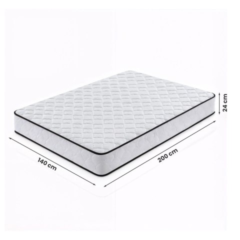 MATERAC Z POKROWCEM 140x200 H24