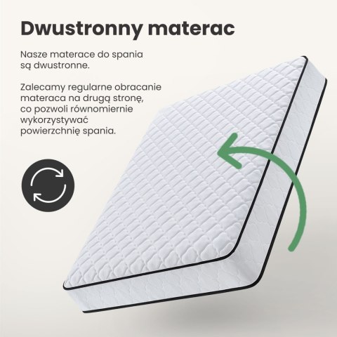 MATERAC Z POKROWCEM 160x200 H24