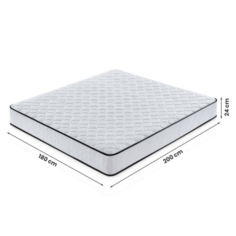 MATERAC Z POKROWCEM 180x200 H24