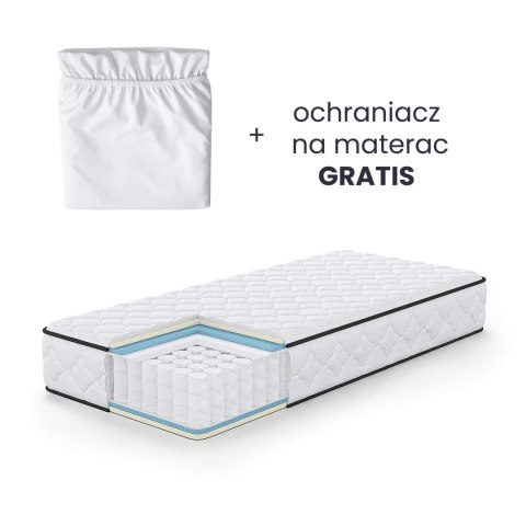 MATERAC Z POKROWCEM 90x200 H24