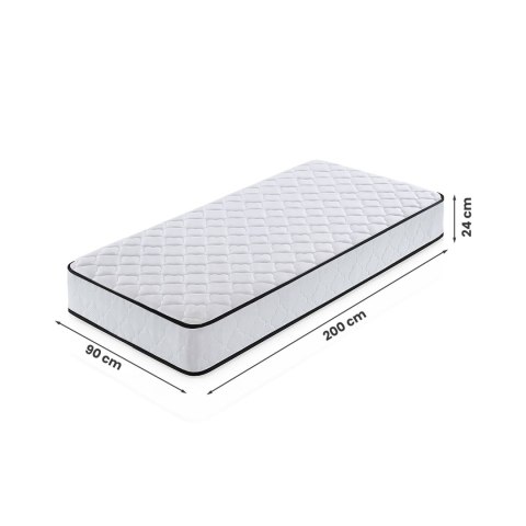 MATERAC Z POKROWCEM 90x200 H24