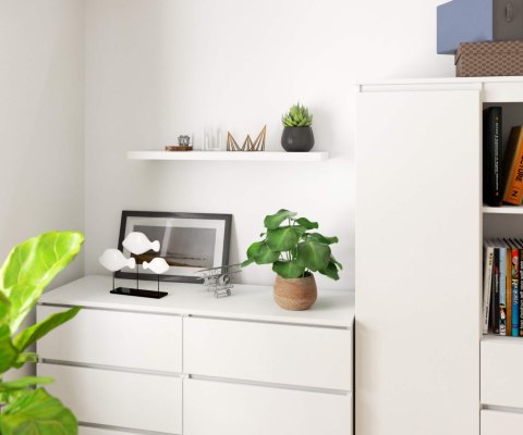 PÓŁKA PS-4 80cm BIAŁA