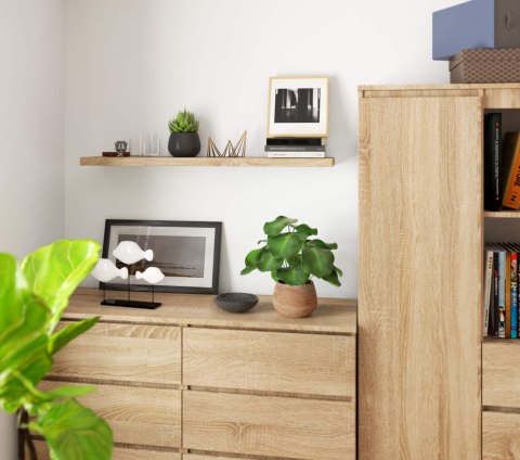 PÓŁKA PS-5 100cm DĄB SONOMA