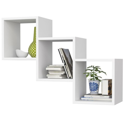 PÓŁKA ŚCIENNA STAR BIAŁA