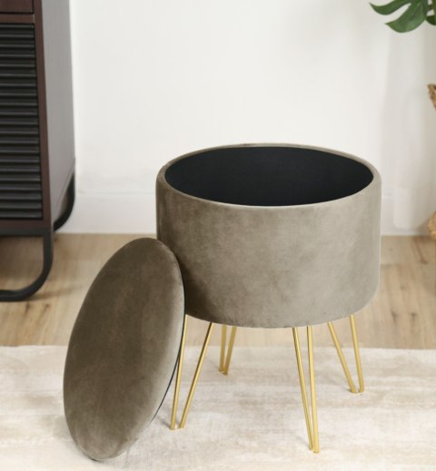 PUFA OTWIERANA LILI BEŻOWY