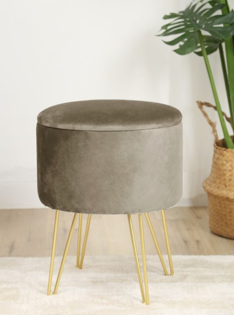 PUFA OTWIERANA LILI BEŻOWY