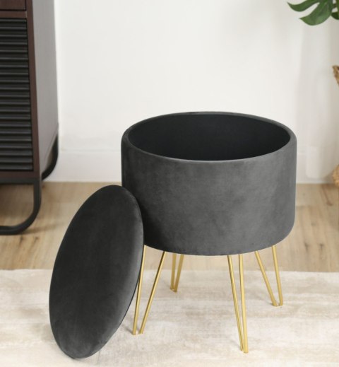 PUFA OTWIERANA LILI GRAFIT