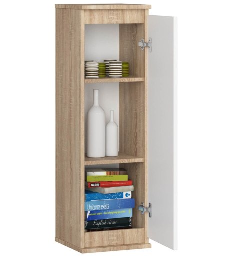 SZAFKA WISZĄCA - WITRYNA W30 CLP SONOMA / BIAŁA