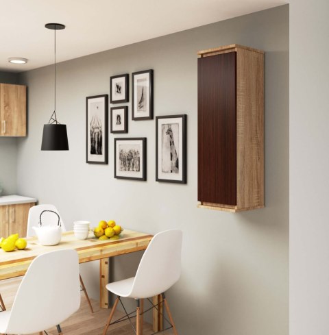 SZAFKA WISZĄCA - WITRYNA W30 CLP SONOMA / VENGE