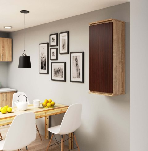 SZAFKA WISZĄCA - WITRYNA W40 CLP SONOMA / VENGE