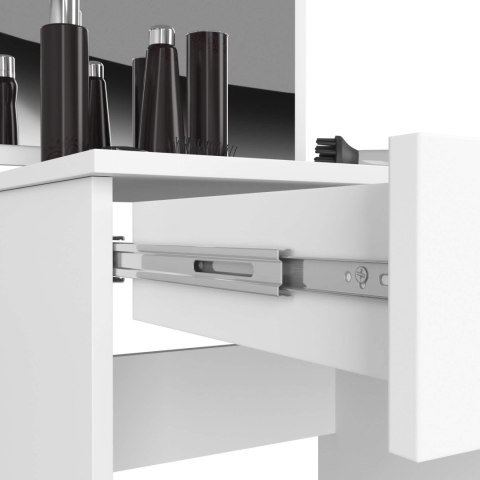 TOALETKA KOSMETYCZNA Z LUSTREM P-2/SL 500x600 PRAWA PK BIAŁA