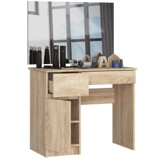 Toaletka z lustrem CLP P-2/SL 900x600 LEWE PK DĄB SONOMA