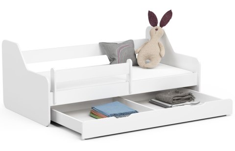 Łóżko dziecięce ACTIV 160x80 Białe + Materac