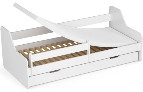 Łóżko dziecięce ACTIV 180x80 Białe + Materac
