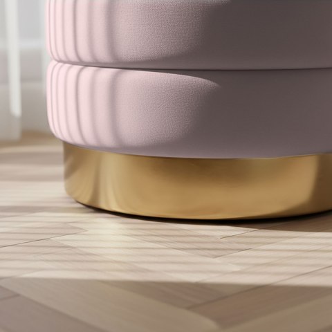 PUFA BELLA PRZYGASZONY RÓŻ