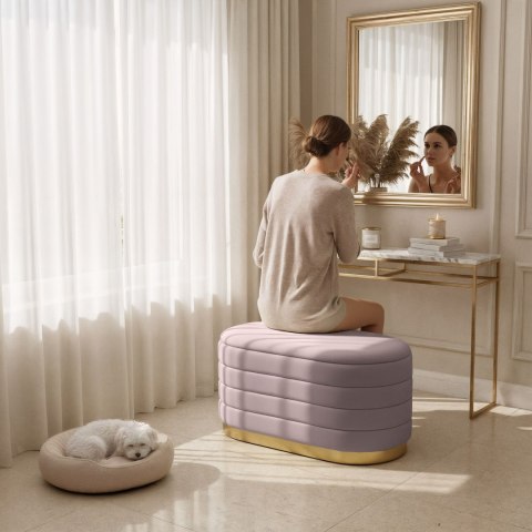 PUFA BELLA PRZYGASZONY RÓŻ