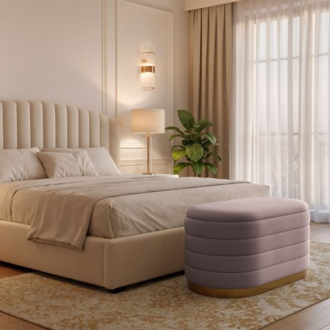 PUFA BELLA PRZYGASZONY RÓŻ