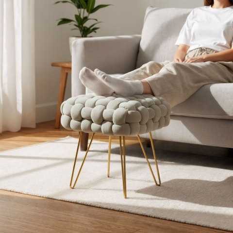 PUFA DOTTY PRZYGASZONY BEŻ