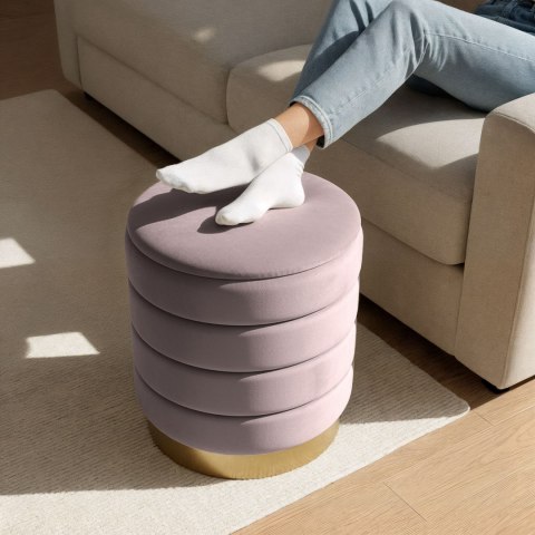 PUFA LUNA PRZYGASZONY RÓŻ