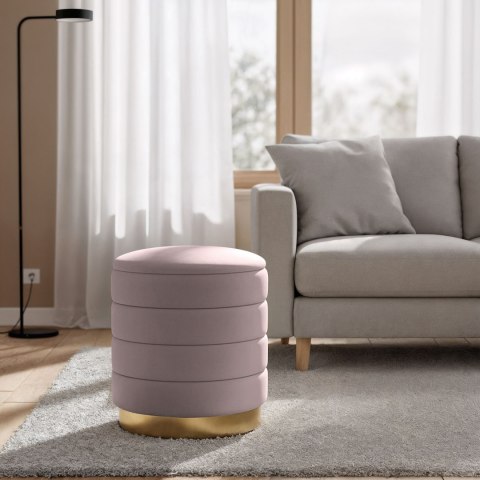 PUFA LUNA PRZYGASZONY RÓŻ