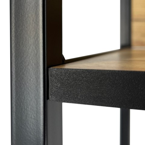 REGAŁ INDUSTRIALNY 400 CZARNY/DĄB ARTISAN