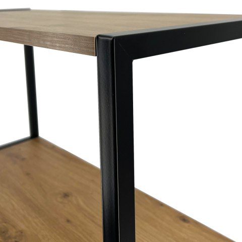 REGAŁ INDUSTRIALNY 700 CZARNY/DĄB ARTISAN