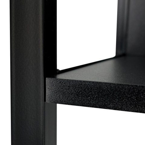 REGAŁ INDUSTRIALNY 800 CZARNY/CZARNY