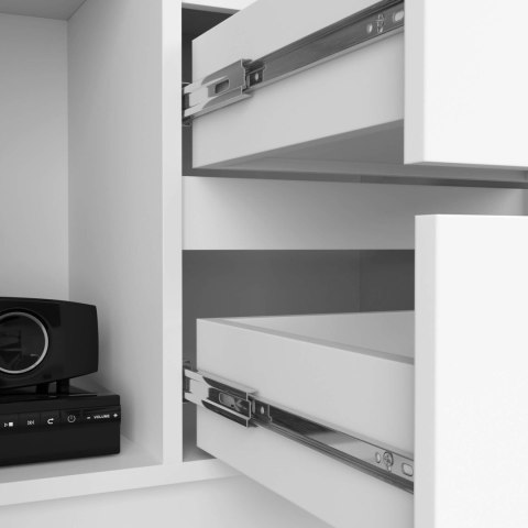 REGAŁ R11 R80 1D 2SZ CLP PK BIAŁY