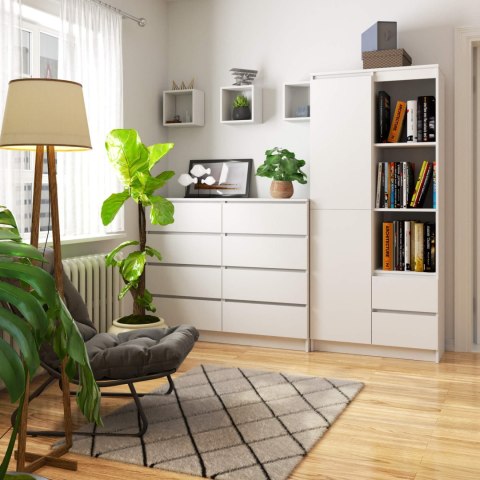 REGAŁ R11 R80 1D 2SZ CLP PK BIAŁY