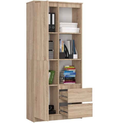 REGAŁ R11 R80 1D 2SZ CLP PK SONOMA