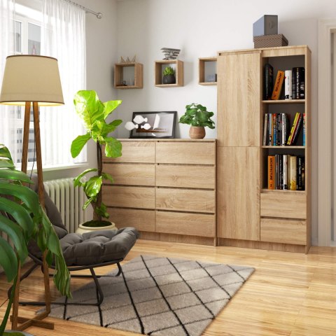 REGAŁ R11 R80 1D 2SZ CLP PK SONOMA