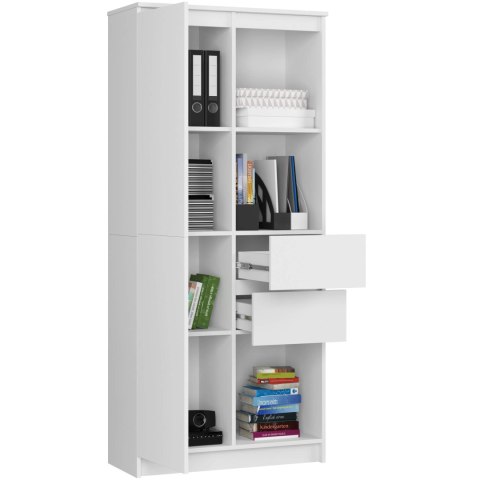 REGAŁ R15 R80 1D 2SZ CLP PK BIAŁY