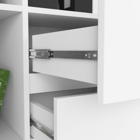 REGAŁ R15 R80 1D 2SZ CLP PK BIAŁY