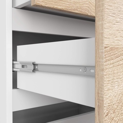 REGAŁ R60 3SZ 2P CLP PK BIAŁY / SONOMA