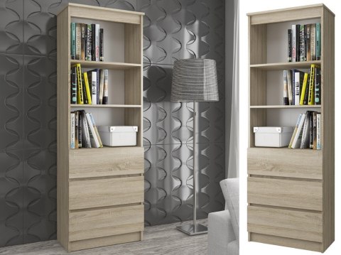 REGAŁ R60 3SZ 2P CLP PK DAB SONOMA