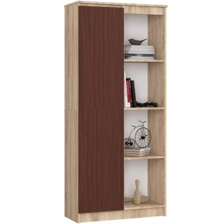 REGAŁ R80 1D 4P CLP DĄB SONOMA / VENGE