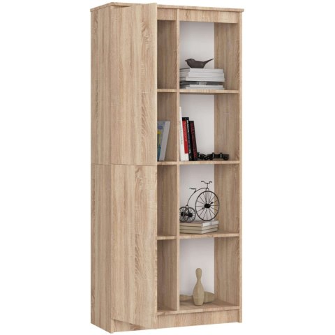 REGAŁ R80 1D 4P CLP DĄB SONOMA