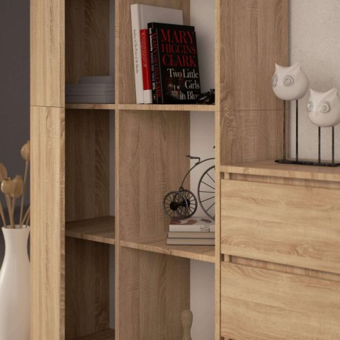 REGAŁ R80 1D 4P CLP DĄB SONOMA