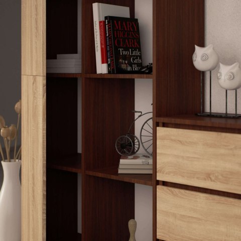 REGAŁ R80 1D 4P CLP VENGE / SONOMA