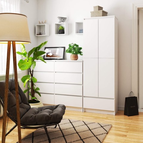 REGAŁ ZAMKNIETY R60 2D 1SZ CLP PK BIAŁY