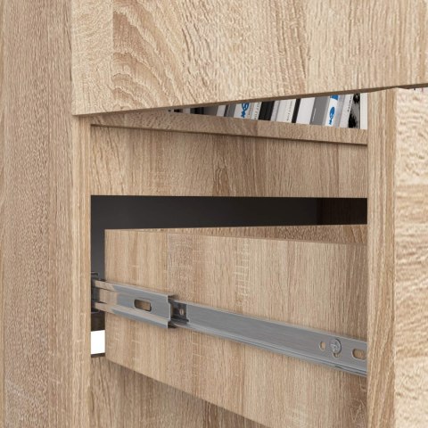 REGAŁ ZAMKNIETY R60 2D 1SZ CLP PK DĄB SONOMA