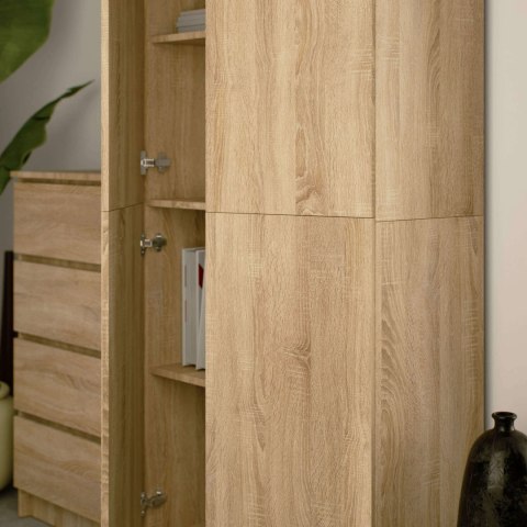 REGAŁ ZAMKNIETY R80 2D 8P CLP DĄB SONOMA