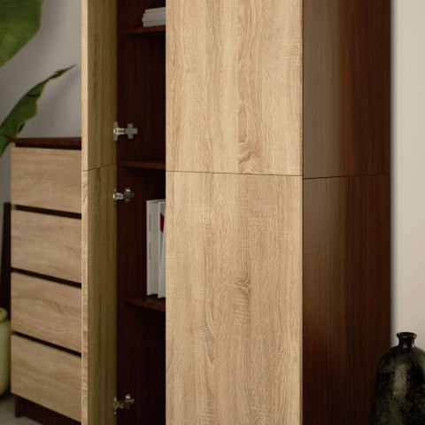 REGAŁ ZAMKNIETY R80 2D 8P CLP VENGE / SONOMA