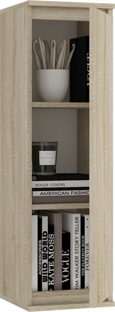 Meblościanka CLP - zestaw mebli witryna + rtv dąb sonoma