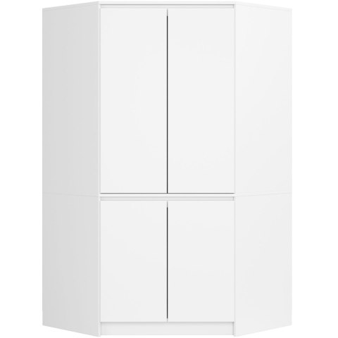 SZAFA NAROŻNA S100 4D CLP BIAŁA