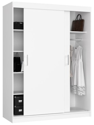 SZAFA PRZESUWNA 150 cm CLP MONO BIAŁA