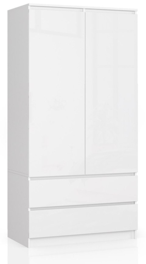 SZAFA S90 2D 2SZ CLP PK BIAŁY POŁYSK