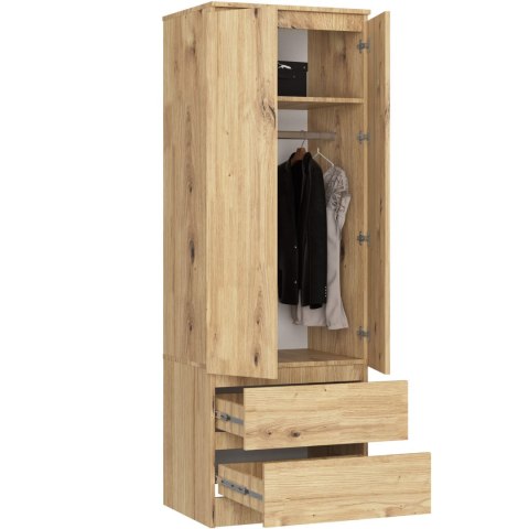 SZAFA STAR S60 2D 2SZ PK DĄB ARTISAN