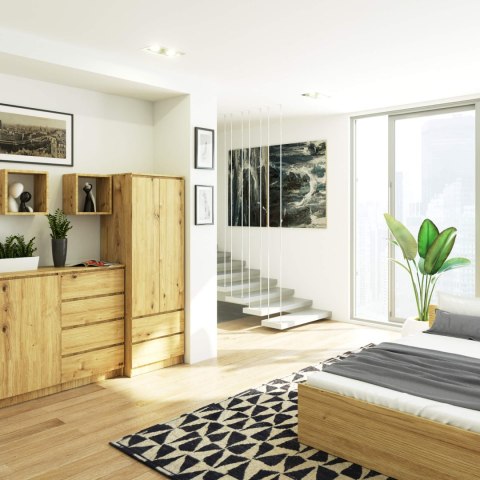 SZAFA STAR S60 2D 2SZ PK DĄB ARTISAN