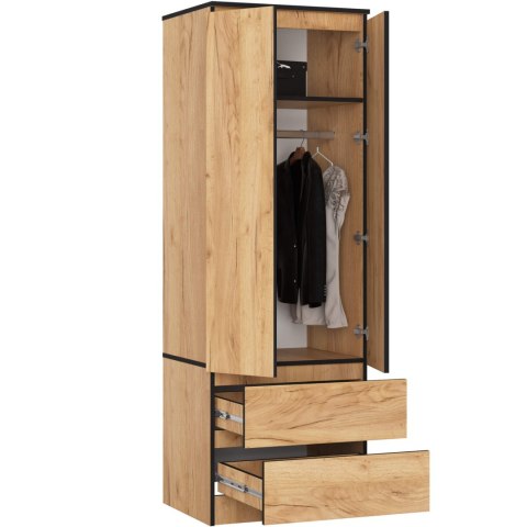 SZAFA STAR S60 2D 2SZ PK DĄB CRAFT